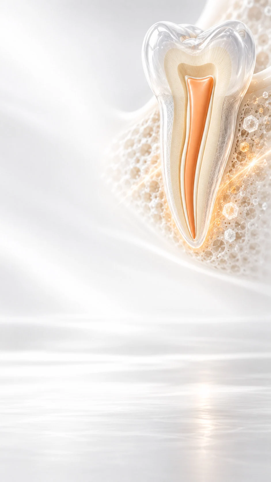 Conceptual illustration for Bioceramic Sealer - Premixed