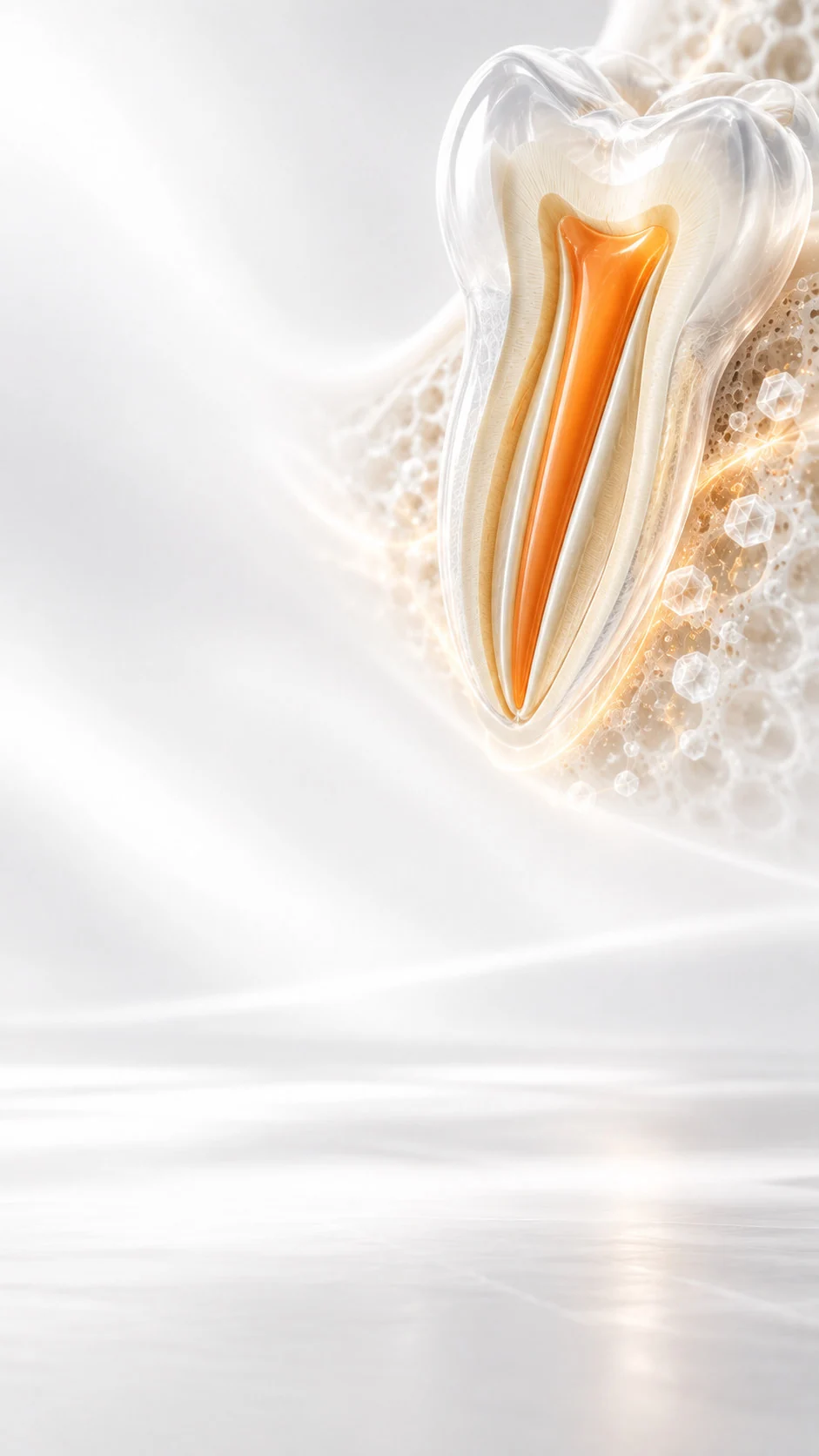 Conceptual illustration for Zinc-Oxide Root Canal Sealer