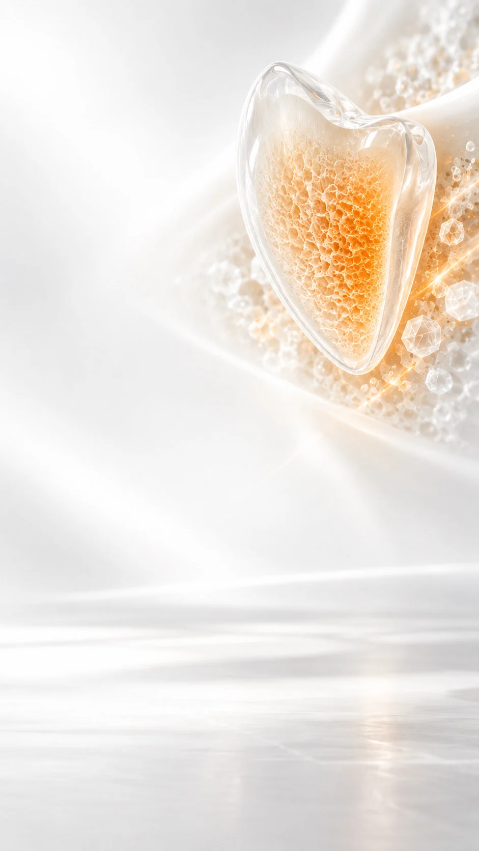 Conceptual illustration for HF Porcelain Etchant