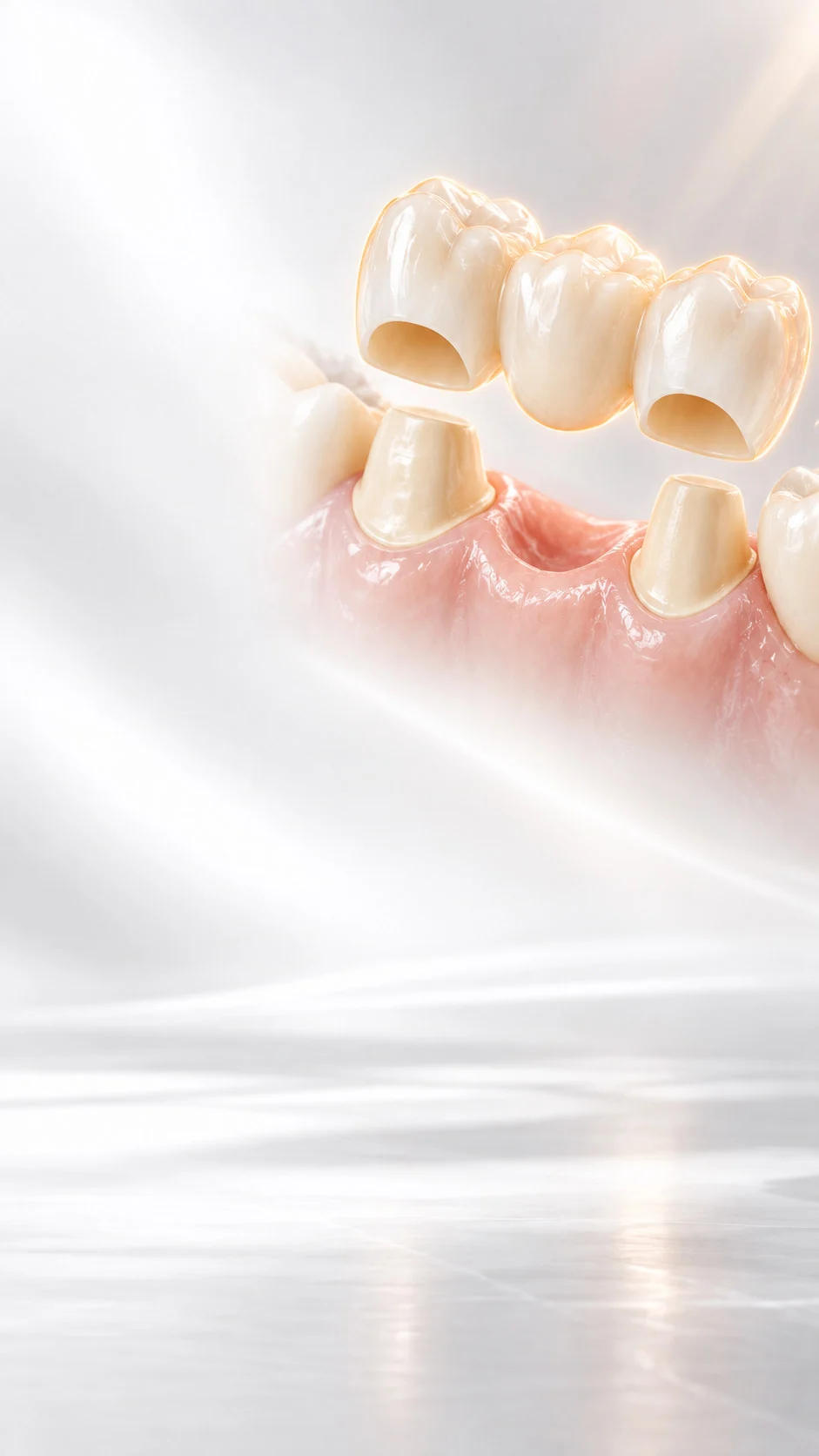 Conceptual illustration for Temporary Crown & Bridge Material