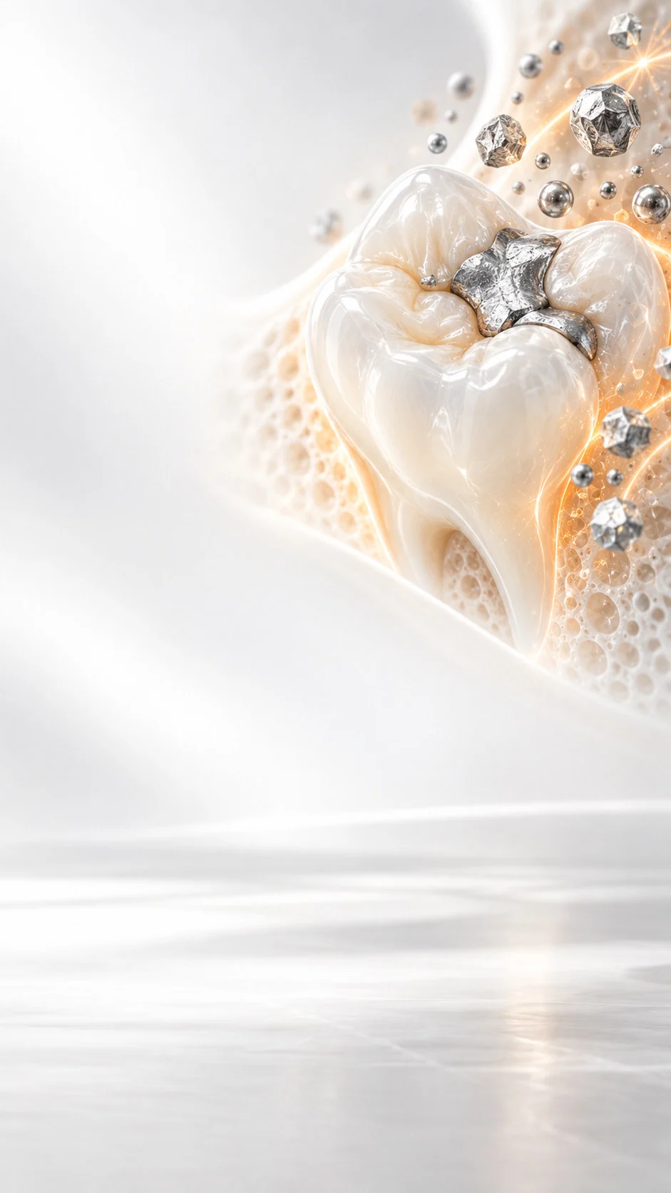 Conceptual illustration for Capsule Amalgam - High Silver